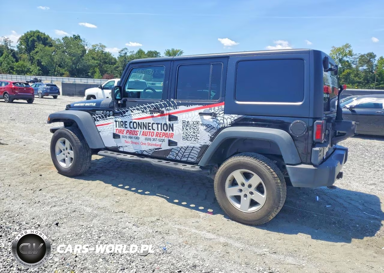 2016 Jeep Wrangler Unlimited Sport VIN:1C4BJWDG5GL160660 - 2