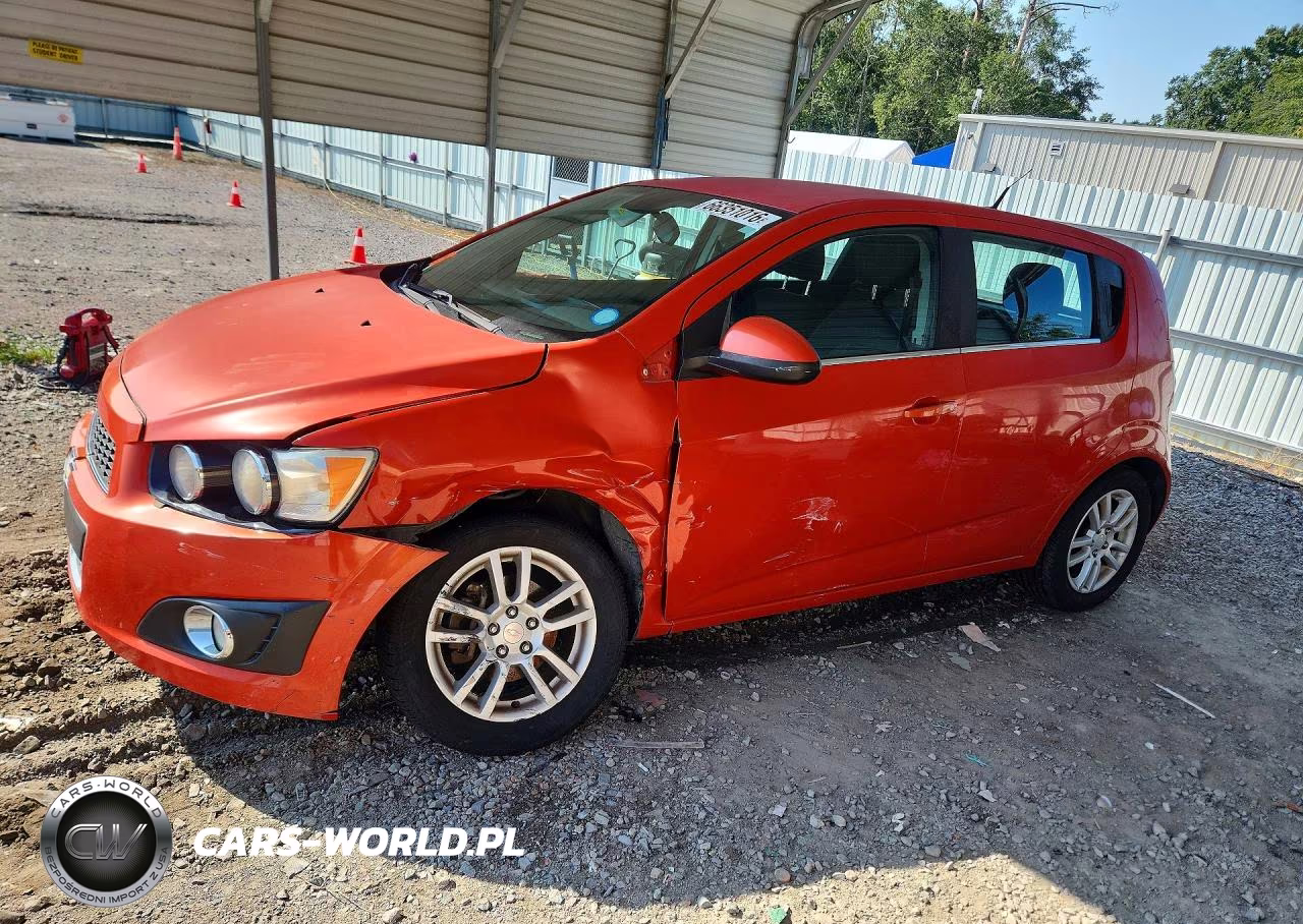 2013 Chevrolet Sonic Lt VIN:1G1JC6SH7D4113405 - 1