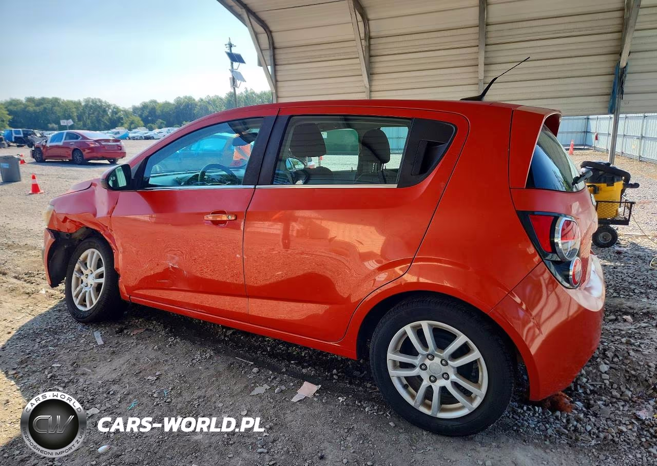 2013 Chevrolet Sonic Lt VIN:1G1JC6SH7D4113405 - 2