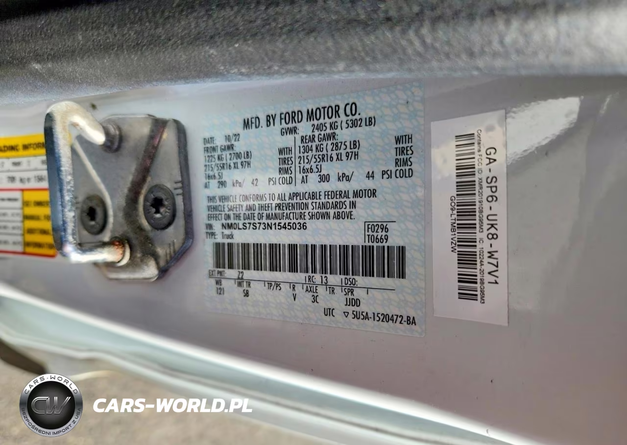 2022 Ford Transit Connect Xl VIN:NM0LS7S73N1545036 - 14