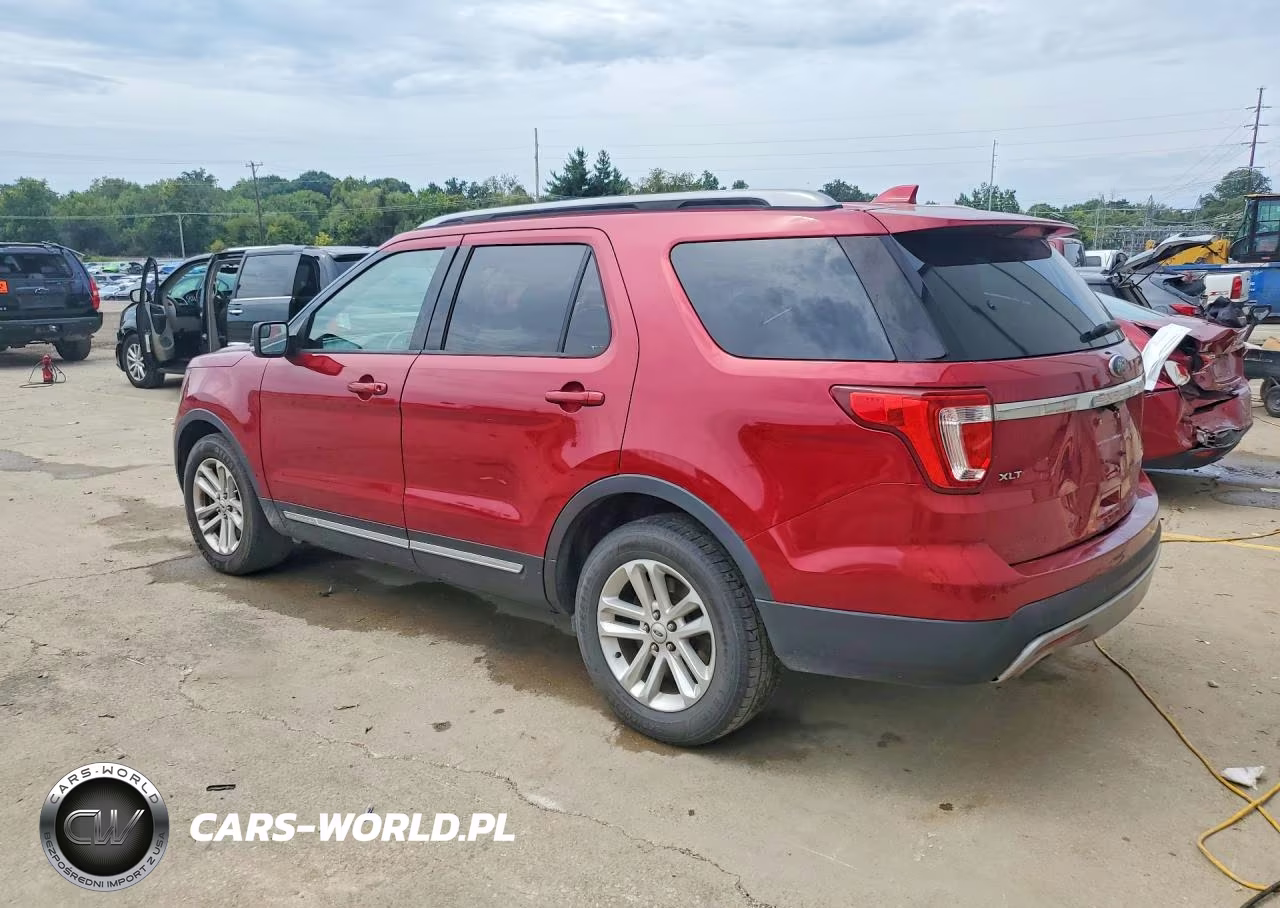 2017 Ford Explorer Xlt VIN:1FM5K7D80HGD97586 - 2