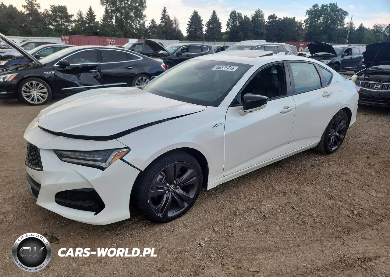 2021 Acura Tlx Tech A VIN:19UUB5F58MA016511 - 1