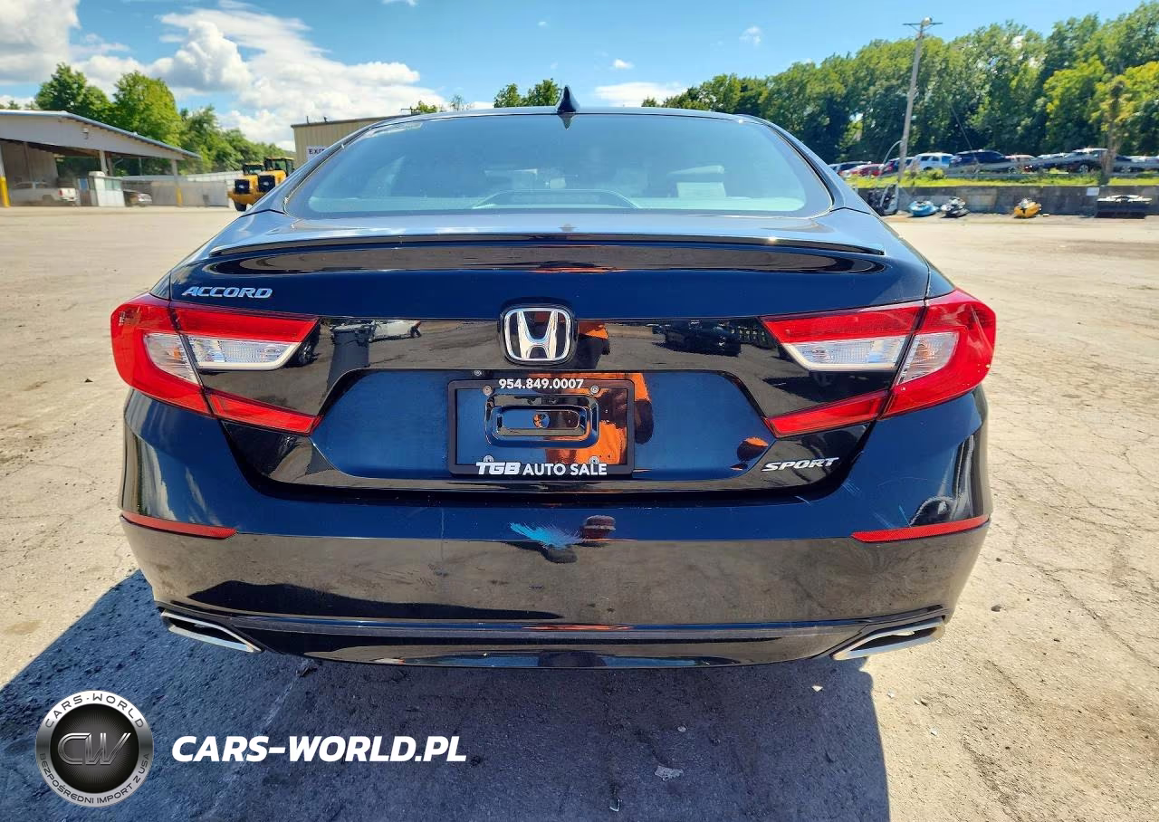 2019 Honda Accord Sport VIN:1HGCV1F33KA090703 - 6
