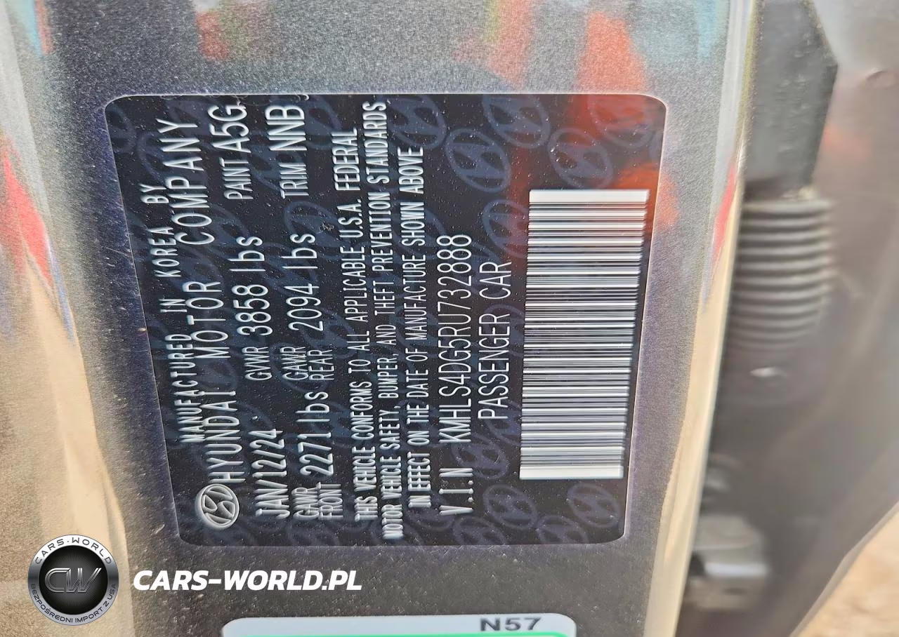 2024 Hyundai Elantra Sel VIN:KMHLS4DG5RU732888 - 13
