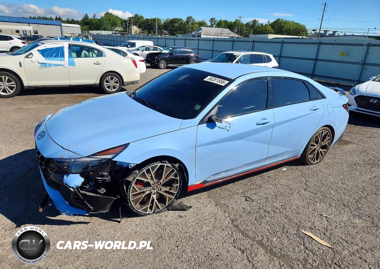 2023 Hyundai Elantra N Base VIN:KMHLW4AK5PU009259 - 1