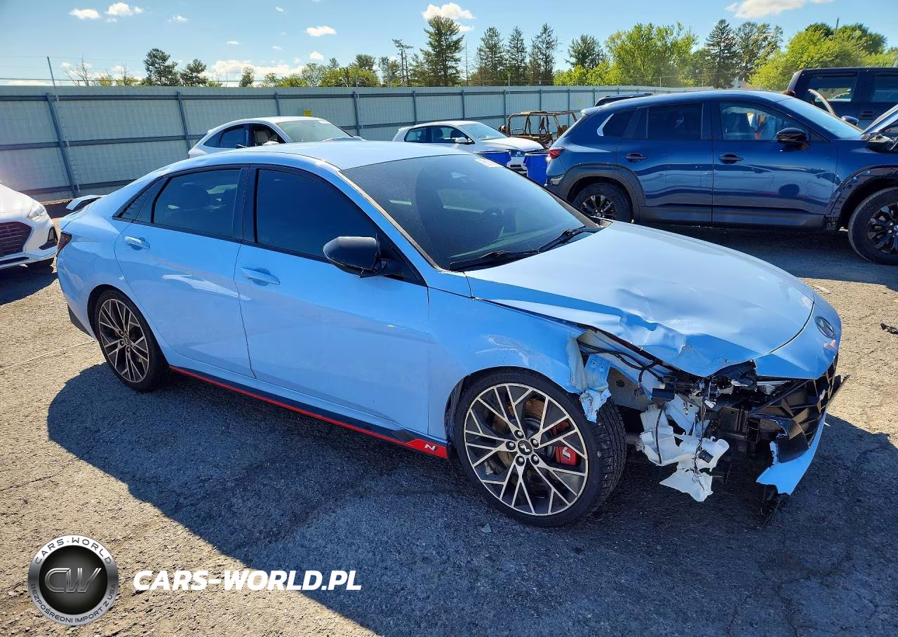 2023 Hyundai Elantra N Base VIN:KMHLW4AK5PU009259 - 4