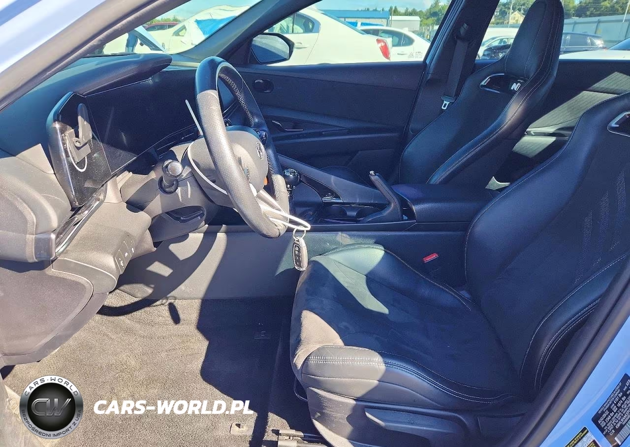 2023 Hyundai Elantra N Base VIN:KMHLW4AK5PU009259 - 7