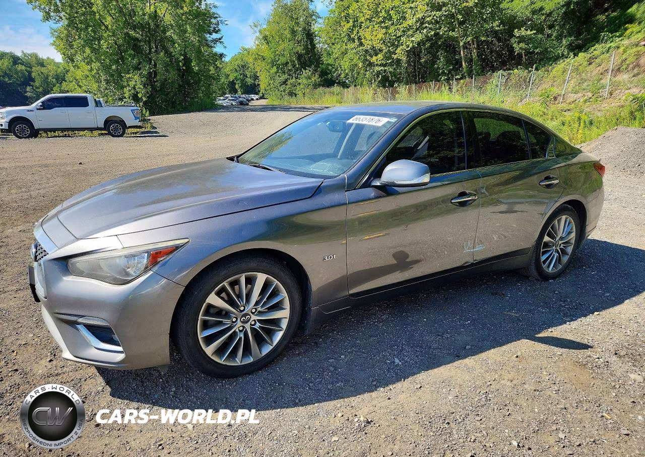 2018 Infiniti Q50 3.0T Luxe VIN:JN1EV7AR7JM438704 - 1