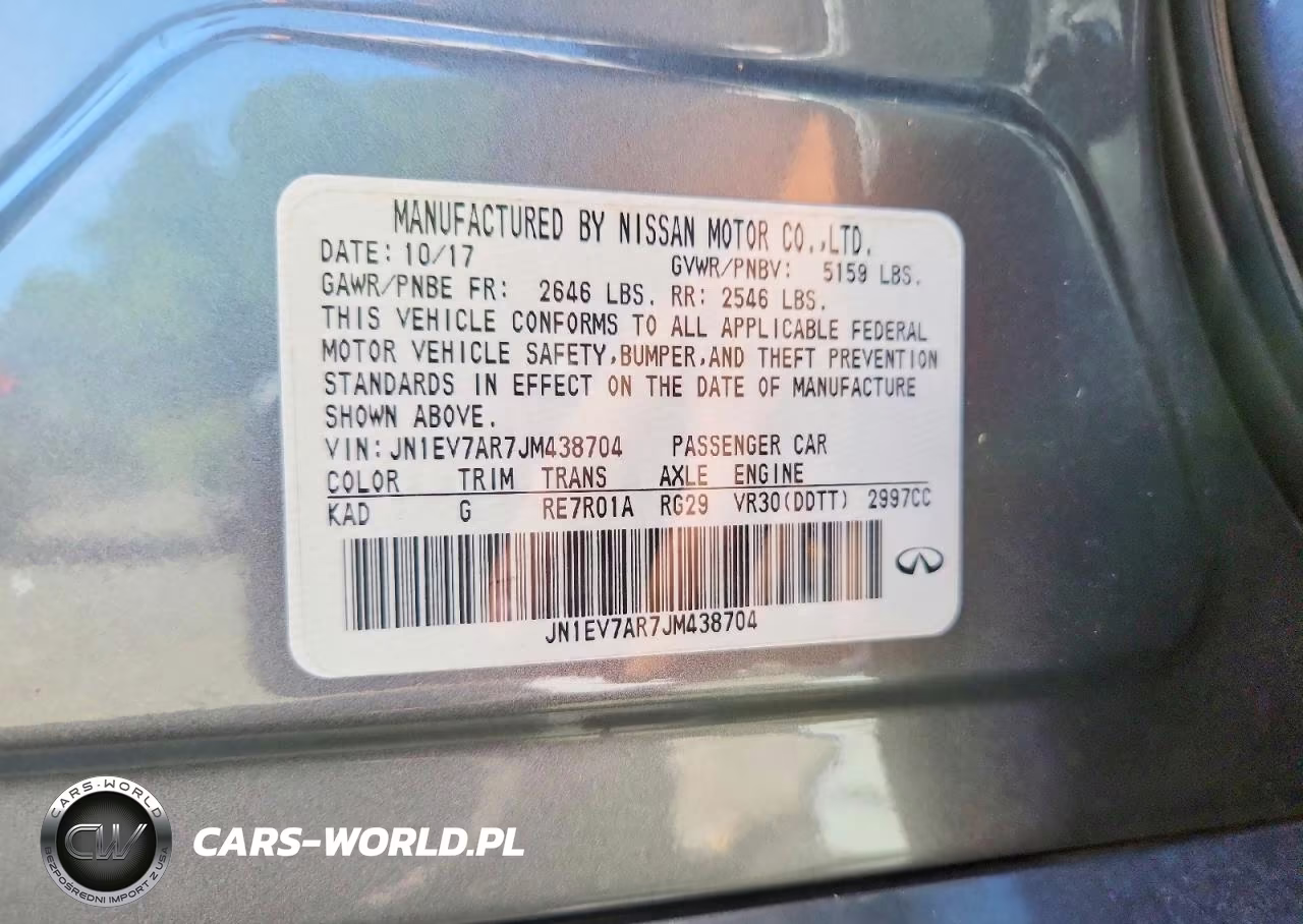 2018 Infiniti Q50 3.0T Luxe VIN:JN1EV7AR7JM438704 - 12