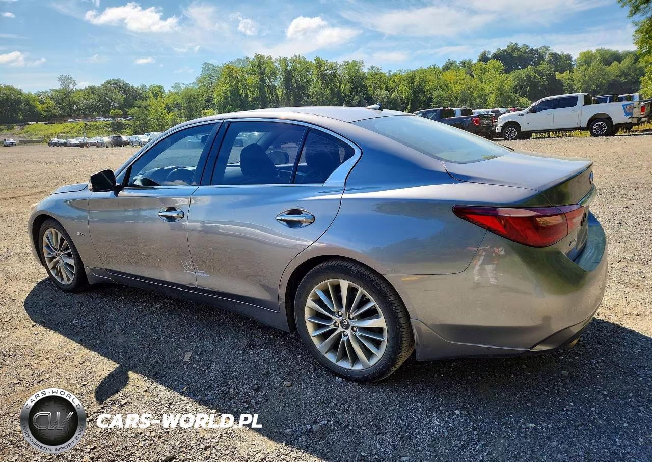 2018 Infiniti Q50 3.0T Luxe VIN:JN1EV7AR7JM438704 - 2