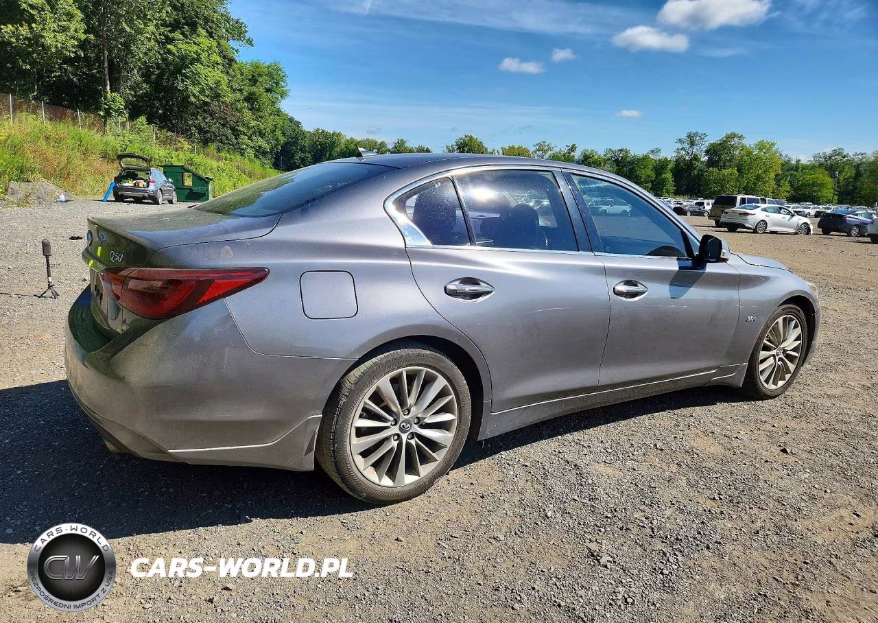 2018 Infiniti Q50 3.0T Luxe VIN:JN1EV7AR7JM438704 - 3