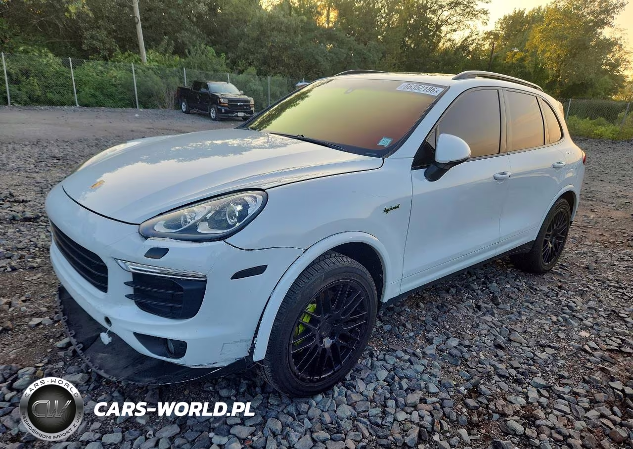 2017 Porsche Cayenne Se Hybrid Platinum VIN:WP1AE2A25HLA71480 - 1