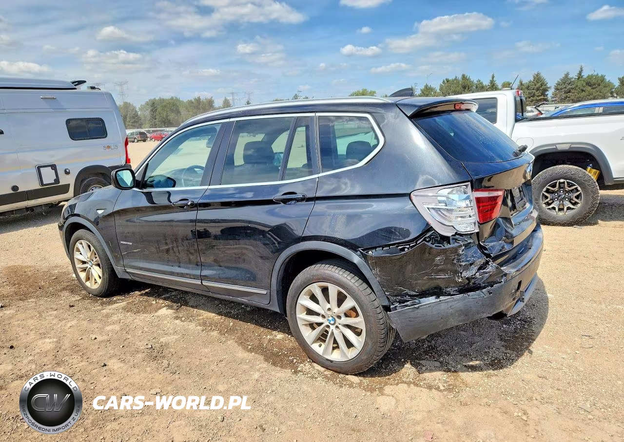 2013 BMW X3 xDrive28I VIN:5UXWX9C54D0D04179 - 2