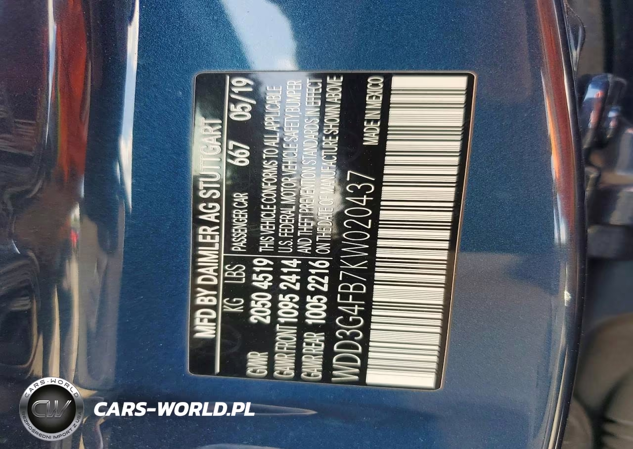 2019 Mercedes-Benz A 220 4Matic VIN:WDD3G4FB7KW020437 - 12
