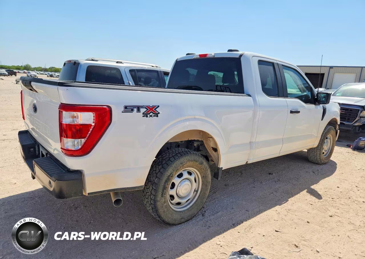 2022 Ford F150 Super Cab VIN:1FTEX1EP2NKE86433 - 3