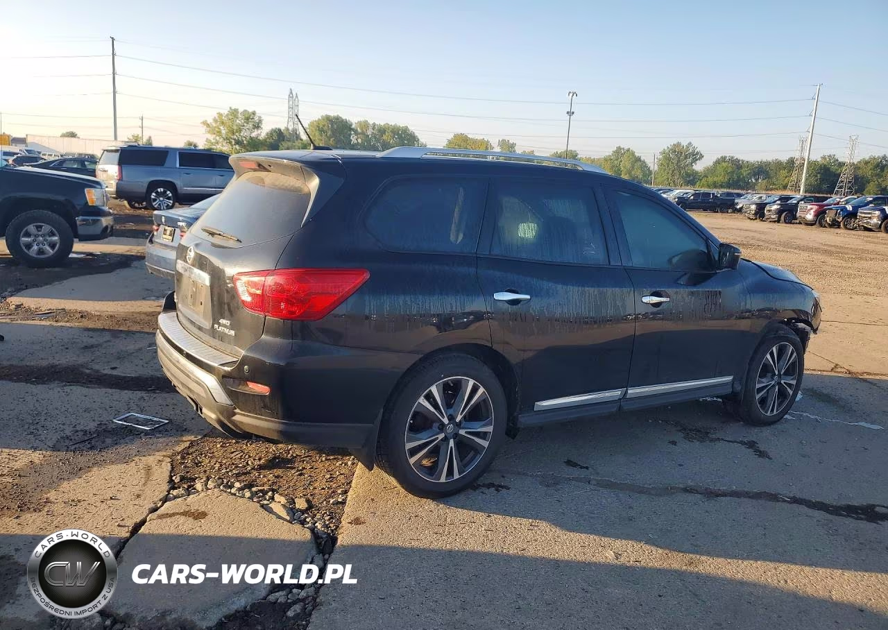 2018 Nissan Pathfinder Platinum VIN:5N1DR2MM2JC651495 - 3