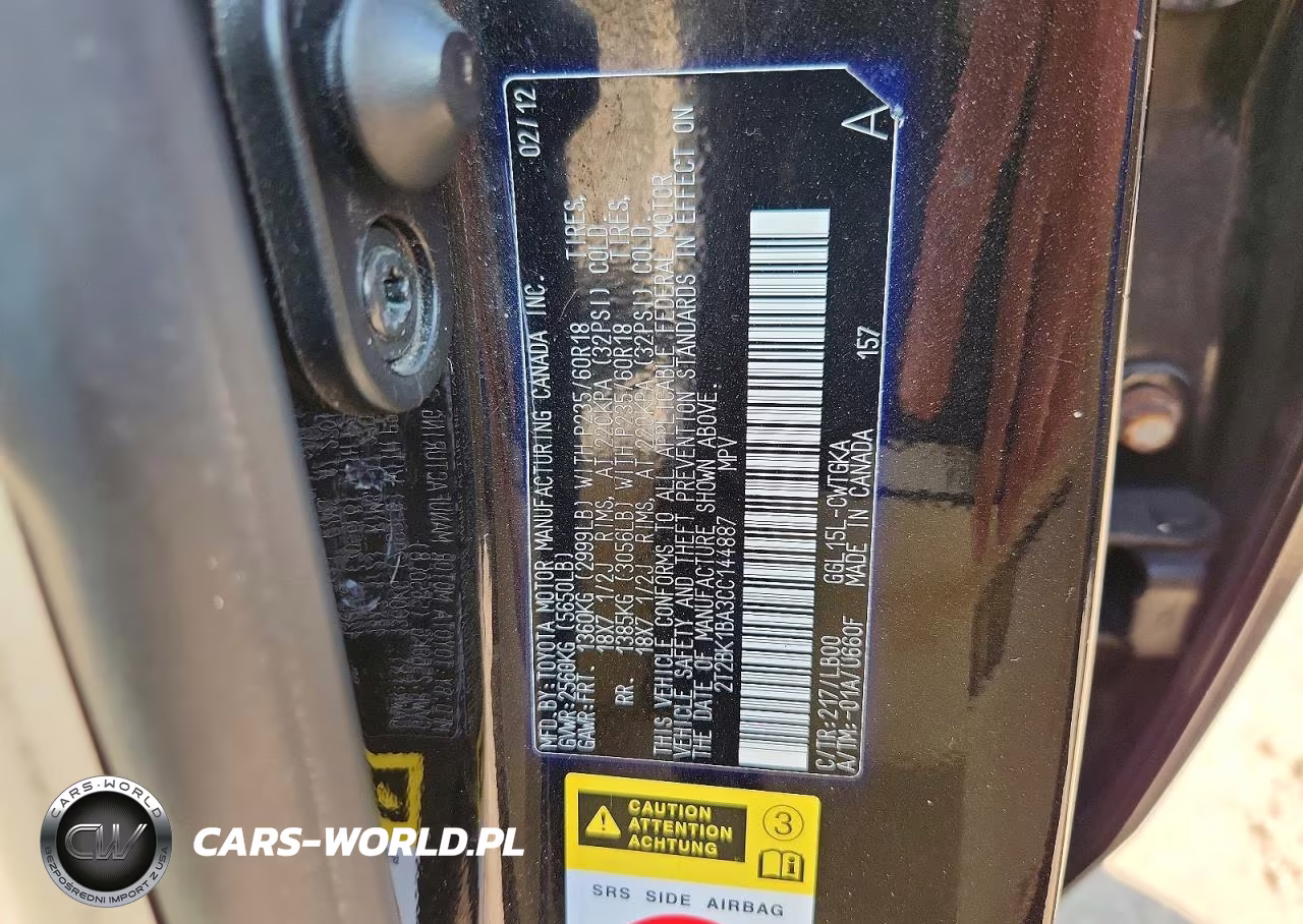 2012 Lexus Rx 350 VIN:2T2BK1BA3CC144887 - 13