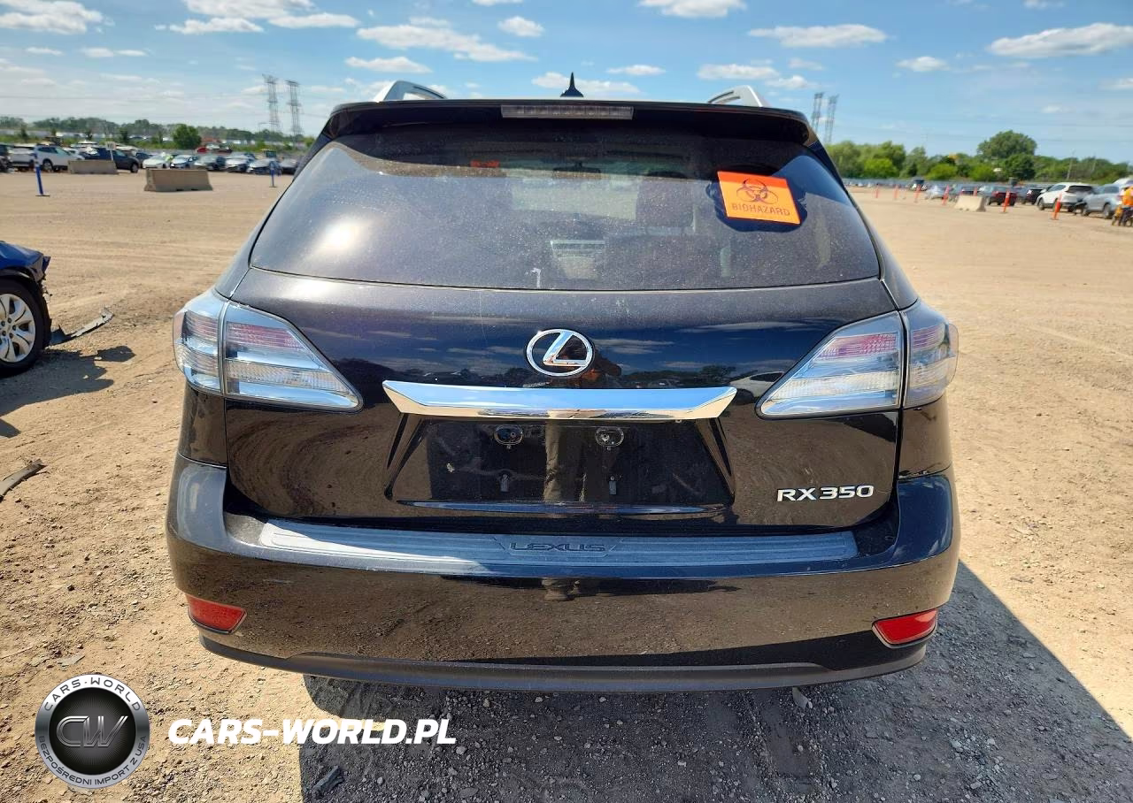 2012 Lexus Rx 350 VIN:2T2BK1BA3CC144887 - 6