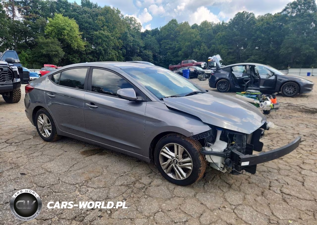 2019 Hyundai Elantra Sel VIN:5NPD84LF9KH408858 - 4