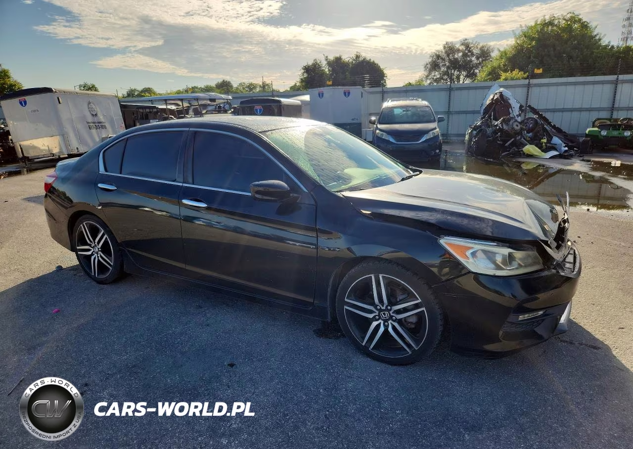 2016 Honda Accord Sport VIN:1HGCR2F53GA093278 - 4