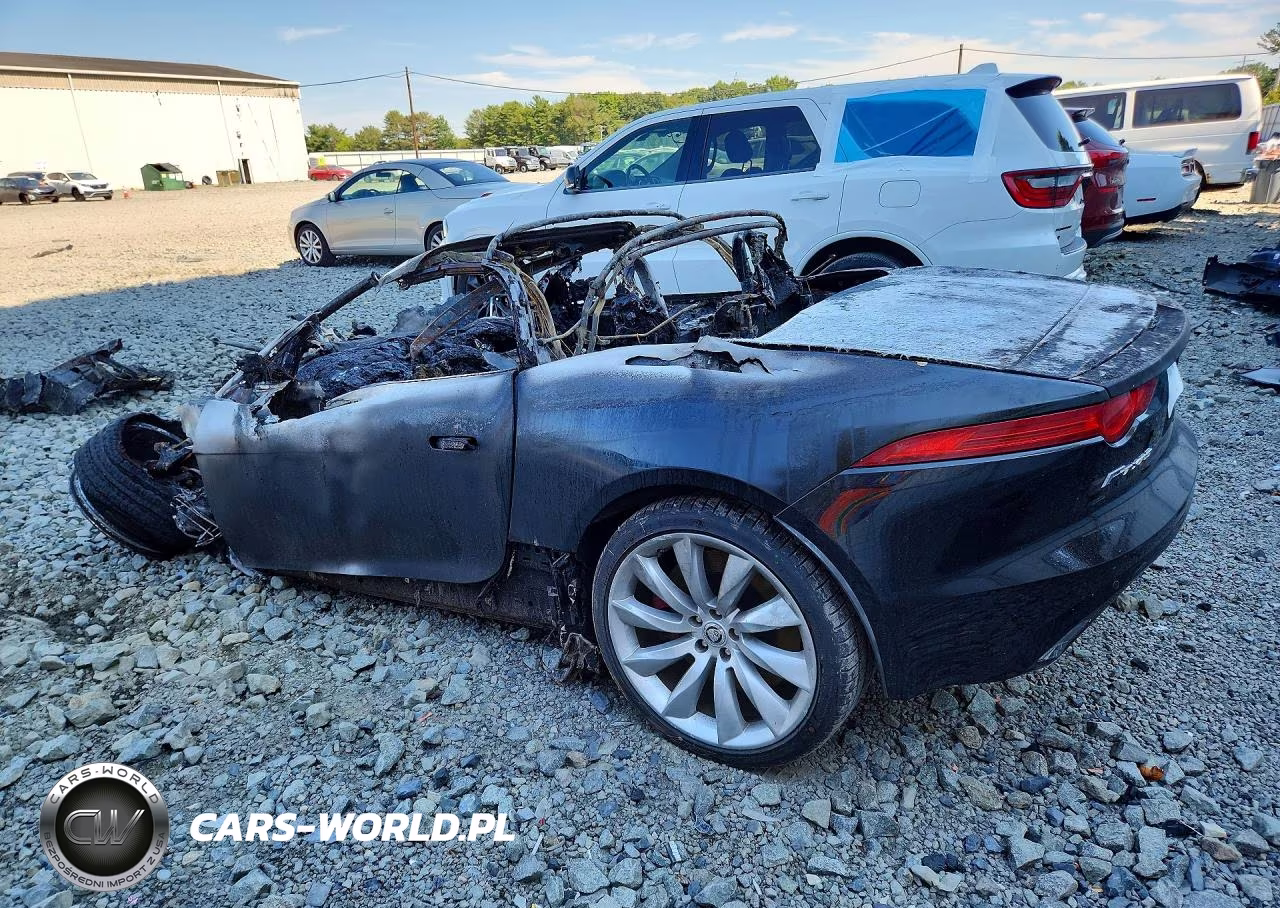 2014 Jaguar F-Type S VIN:SAJWA6FC6E8K09619 - 2