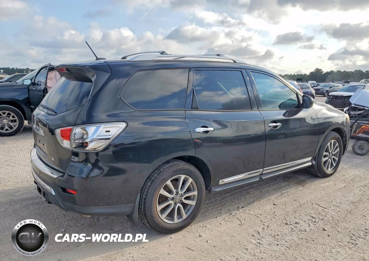 2014 Nissan Pathfinder Sl VIN:5N1AR2MN5EC636782 - 3