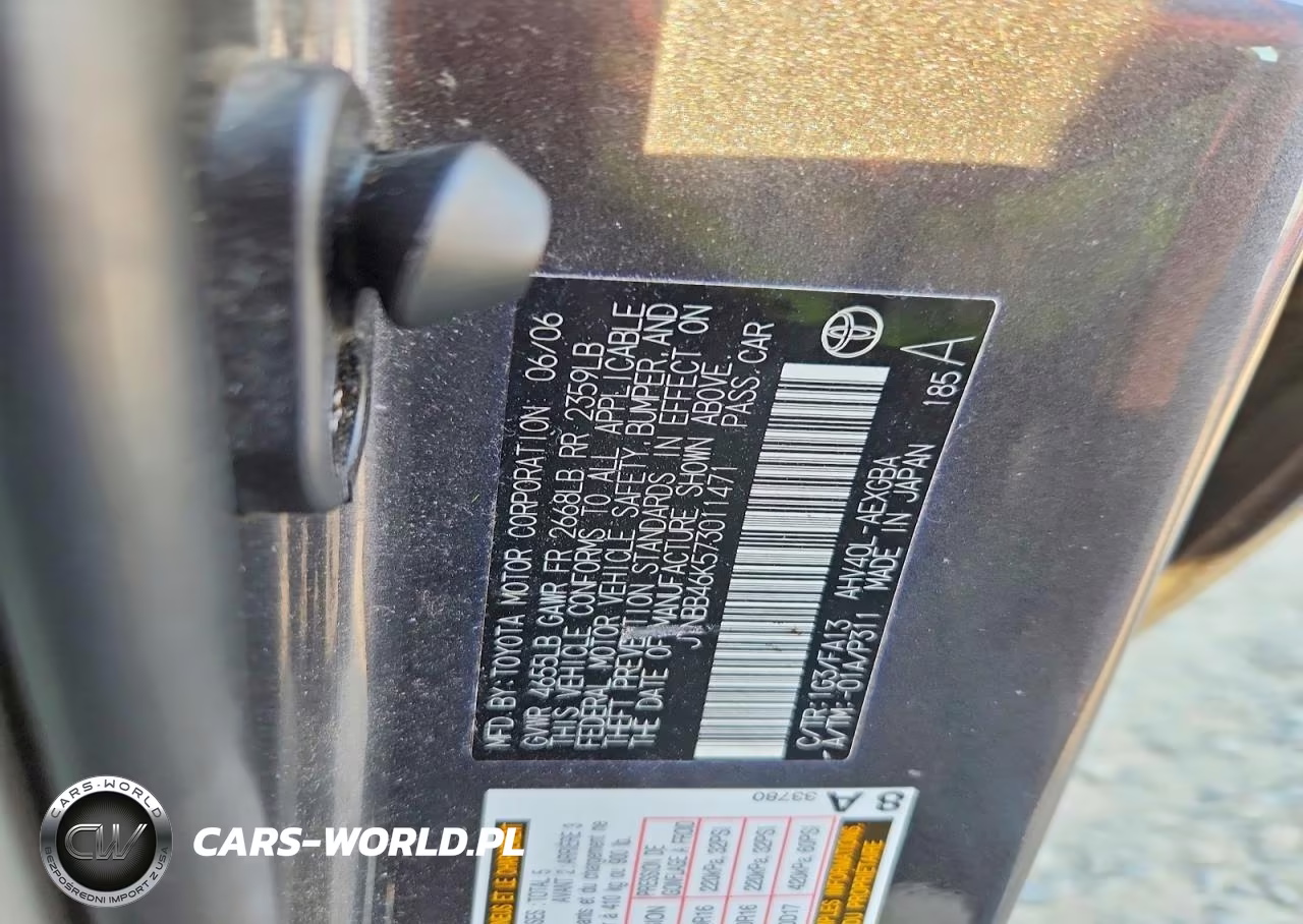 2007 Toyota Camry Hybrid VIN:JTNBB46K573011471 - 12