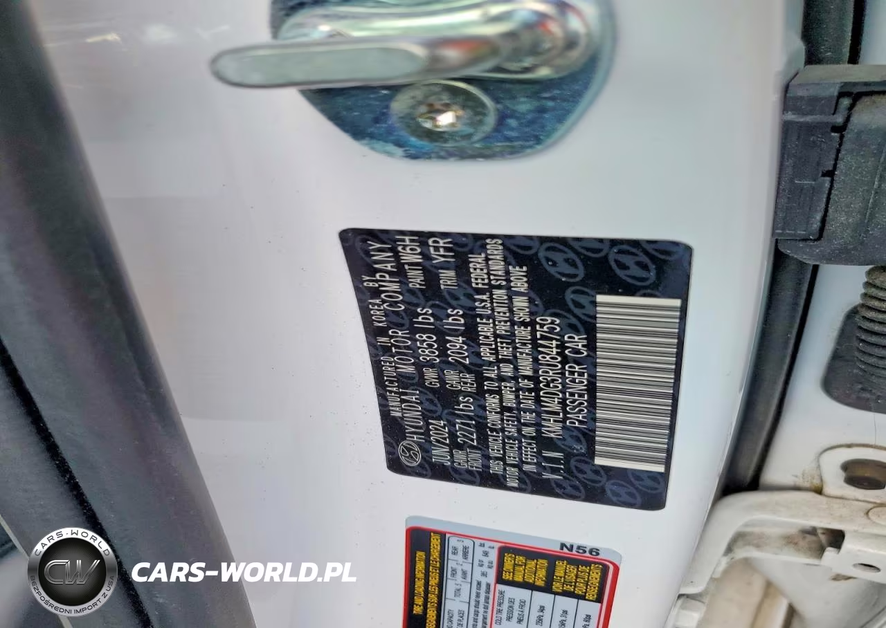 2024 Hyundai Elantra Sel VIN:KMHLM4DG3RU844759 - 12