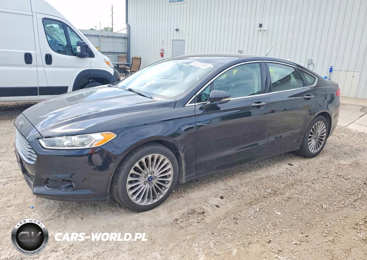 2016 Ford Fusion Titanium VIN:3FA6P0K90GR391409 - 1