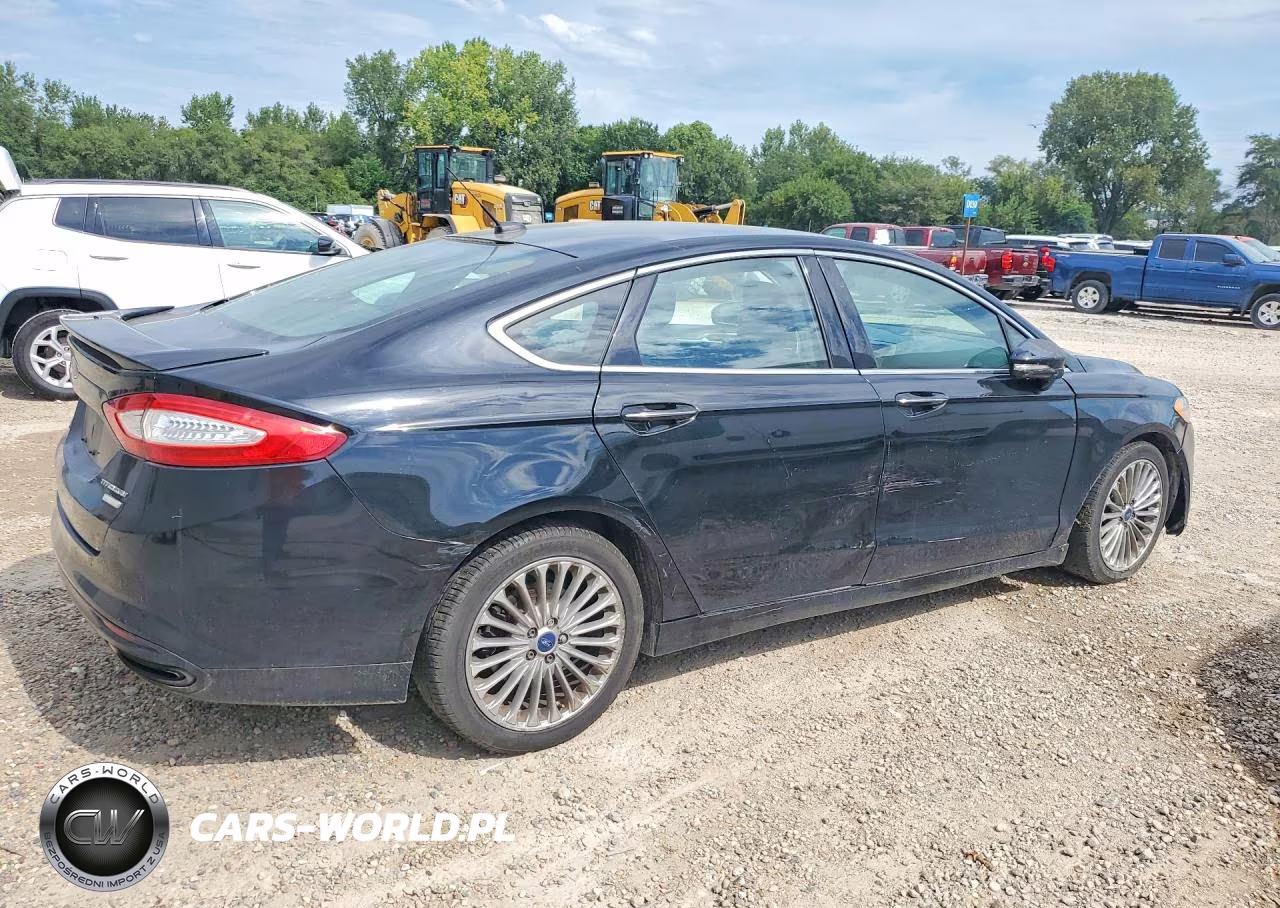 2016 Ford Fusion Titanium VIN:3FA6P0K90GR391409 - 3