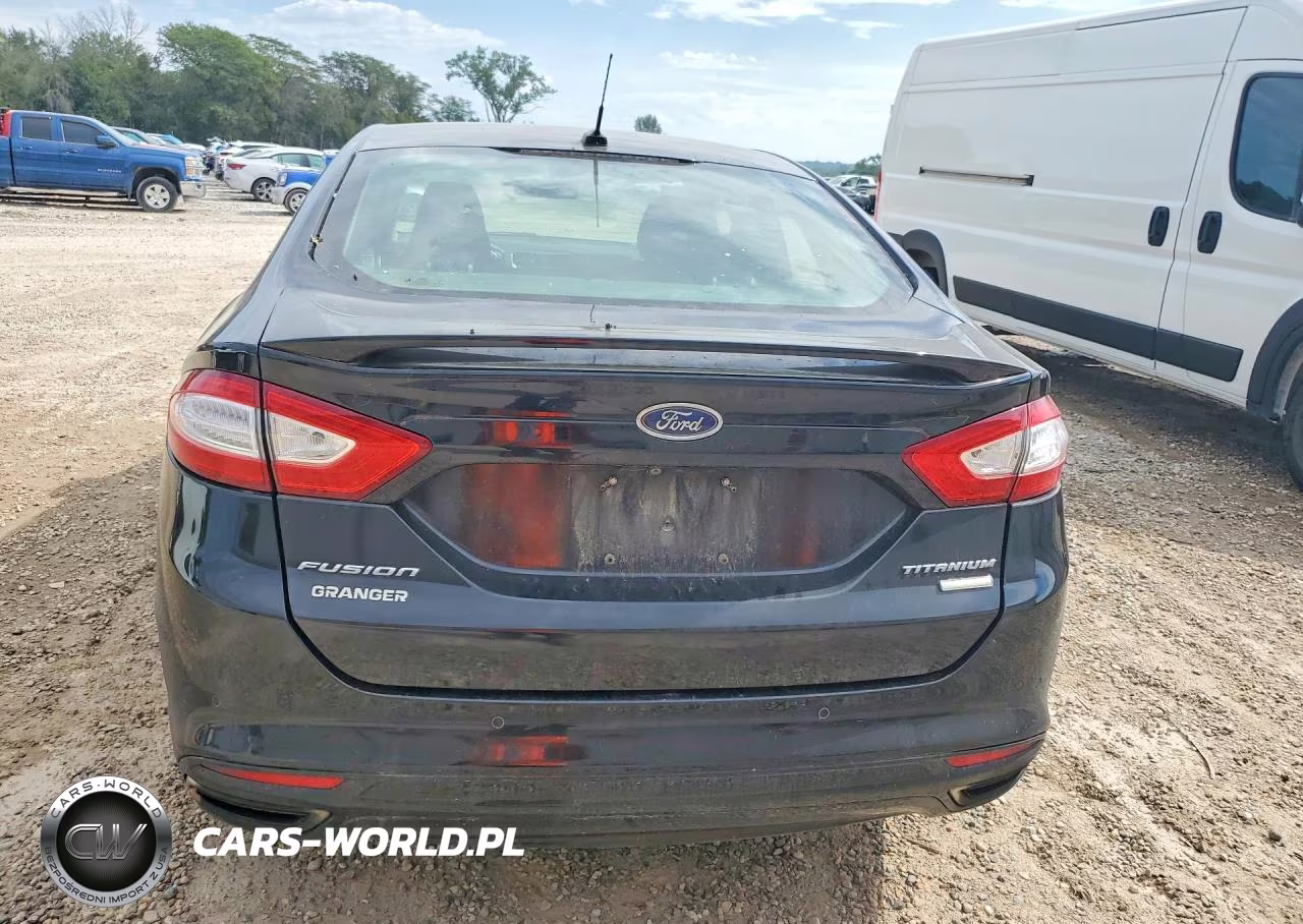 2016 Ford Fusion Titanium VIN:3FA6P0K90GR391409 - 6