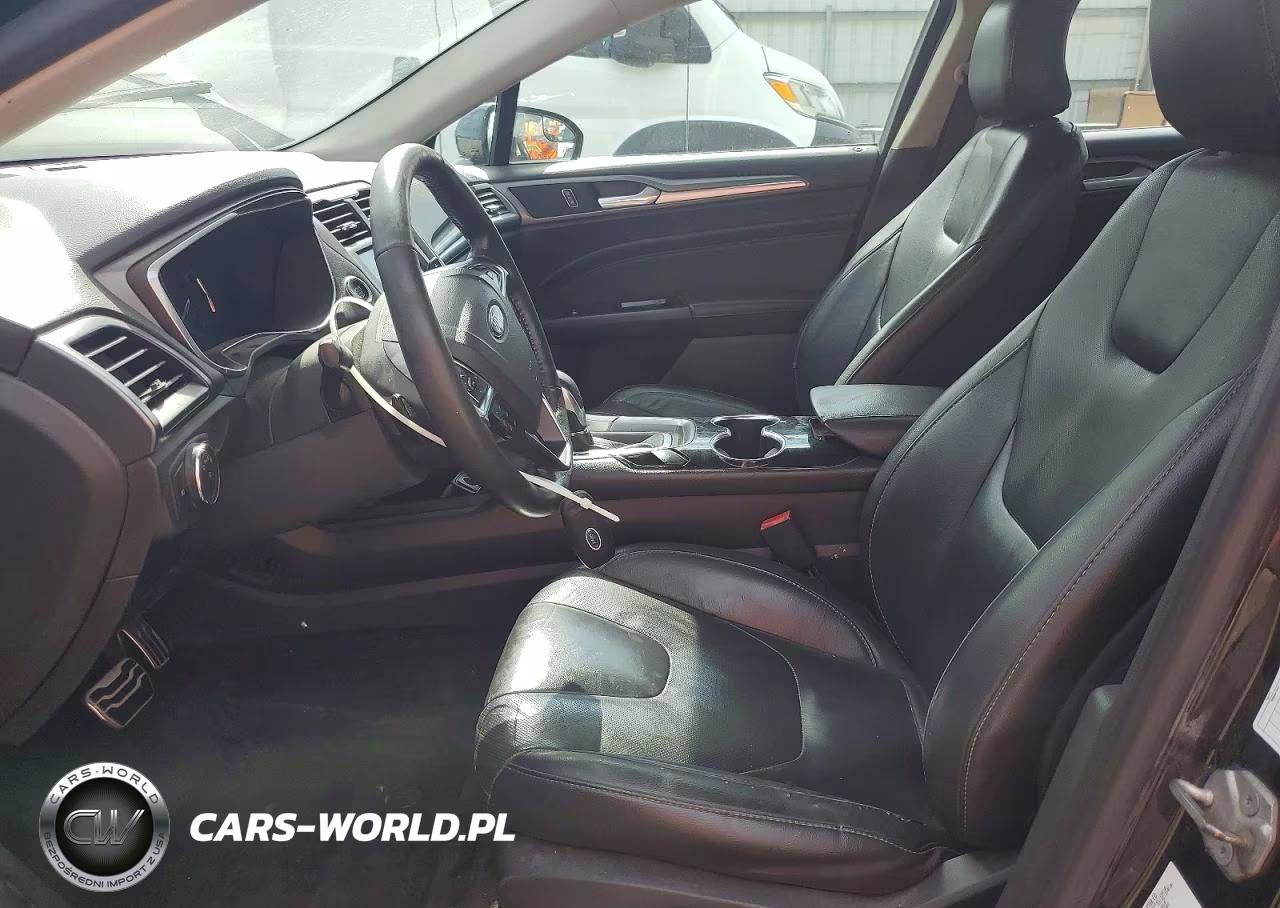 2016 Ford Fusion Titanium VIN:3FA6P0K90GR391409 - 7