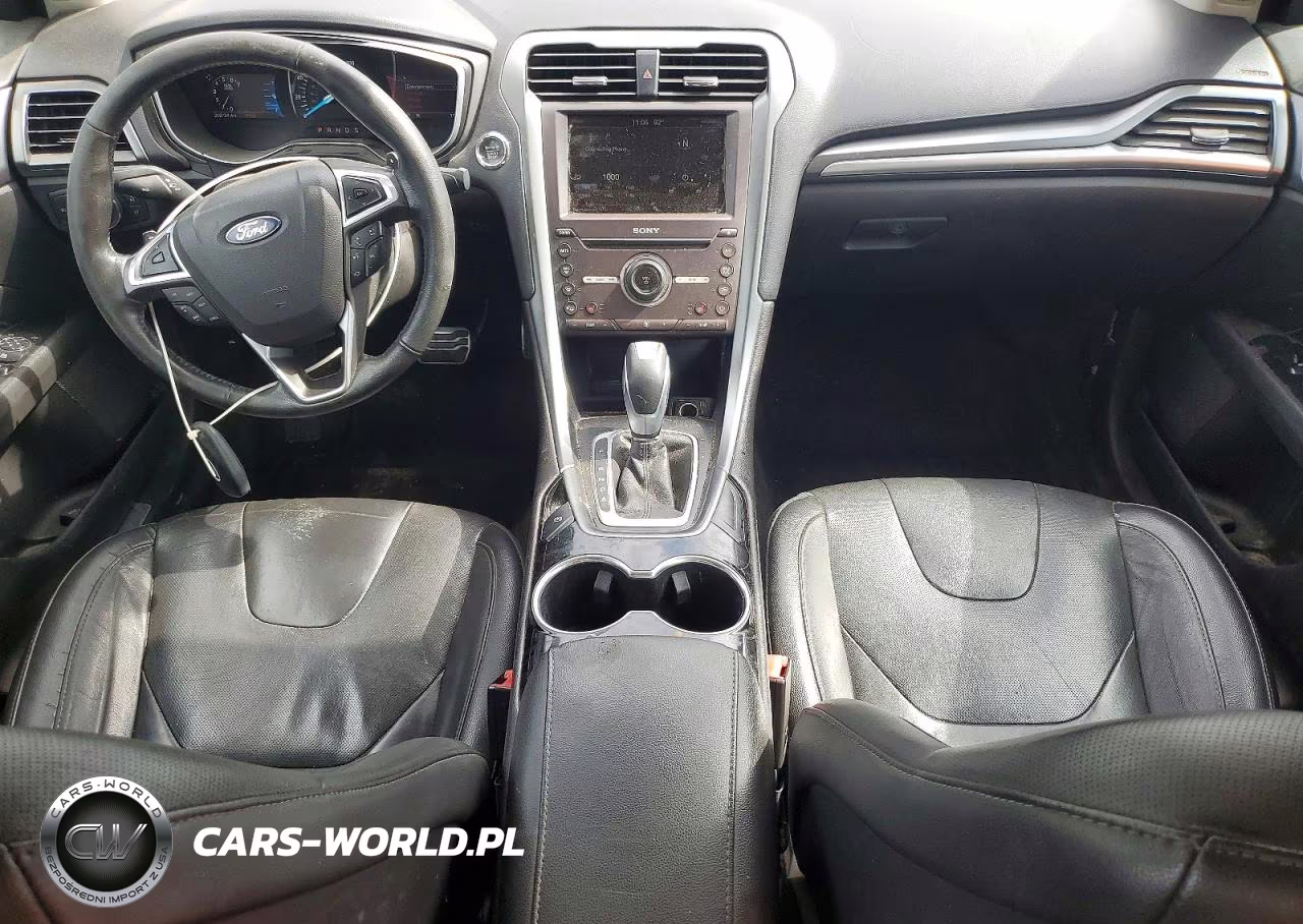 2016 Ford Fusion Titanium VIN:3FA6P0K90GR391409 - 8