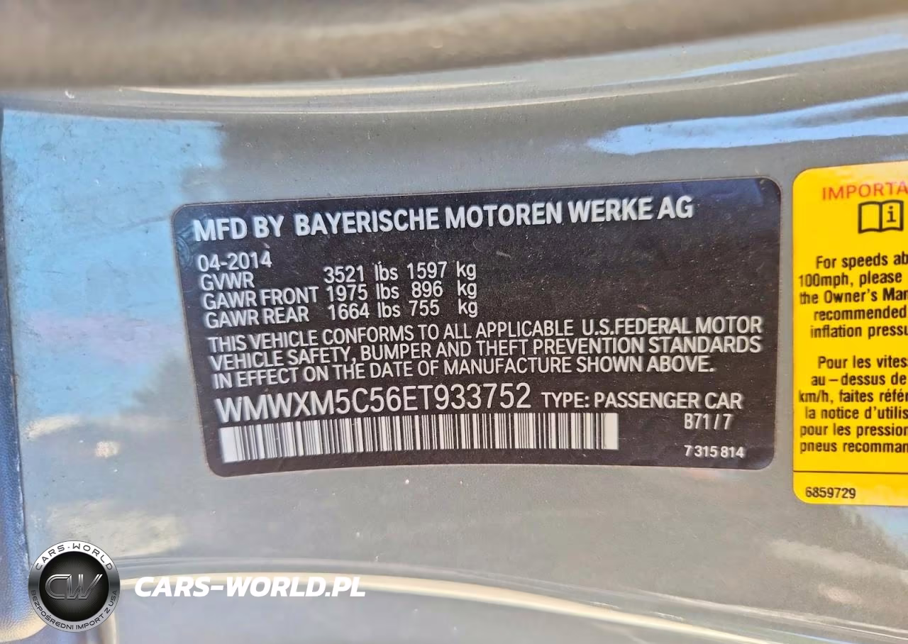 2014 Mini Cooper VIN:WMWXM5C56ET933752 - 13