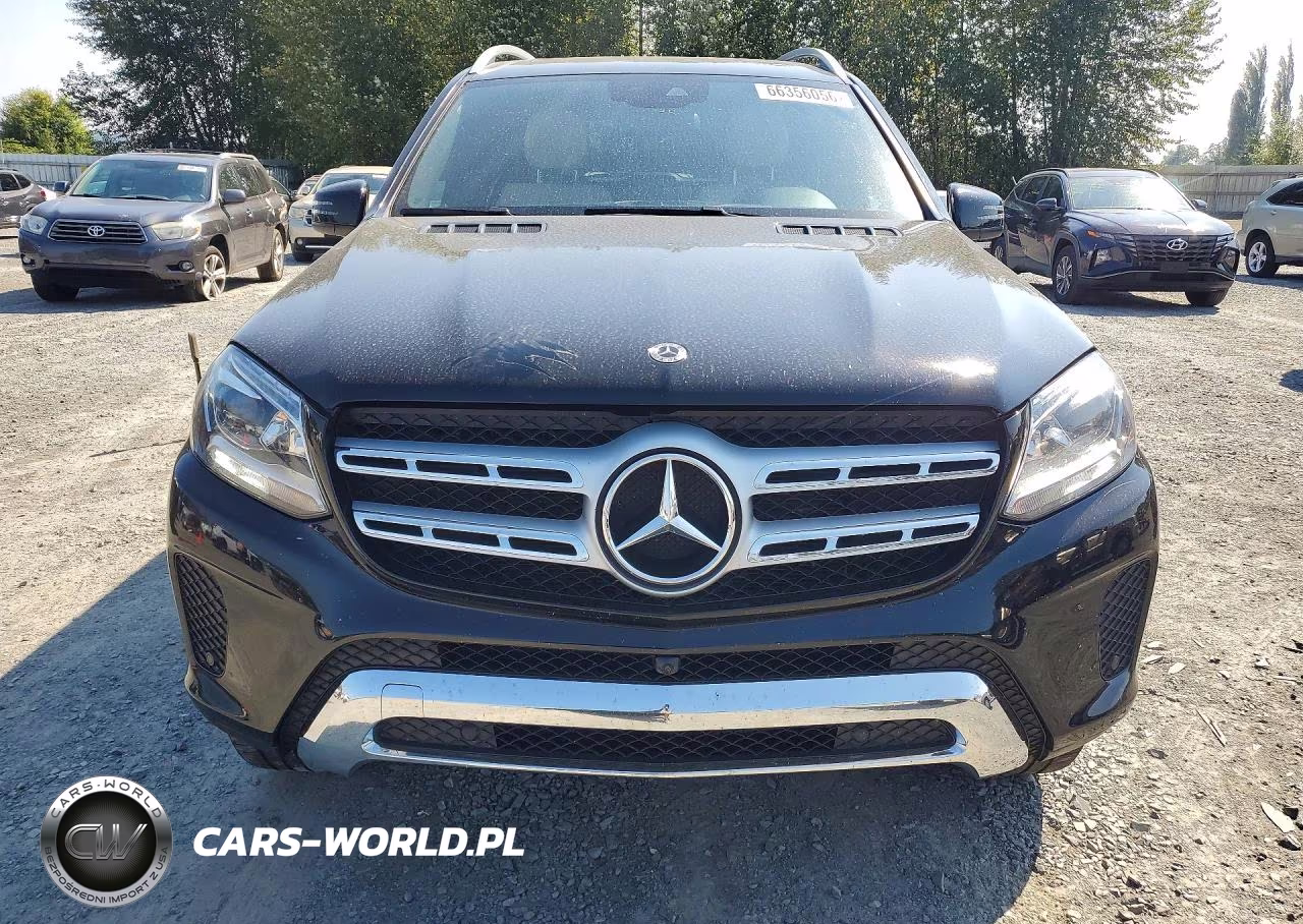 2018 Mercedes-Benz Gls 450 4Matic VIN:4JGDF6EE6JB156049 - 5