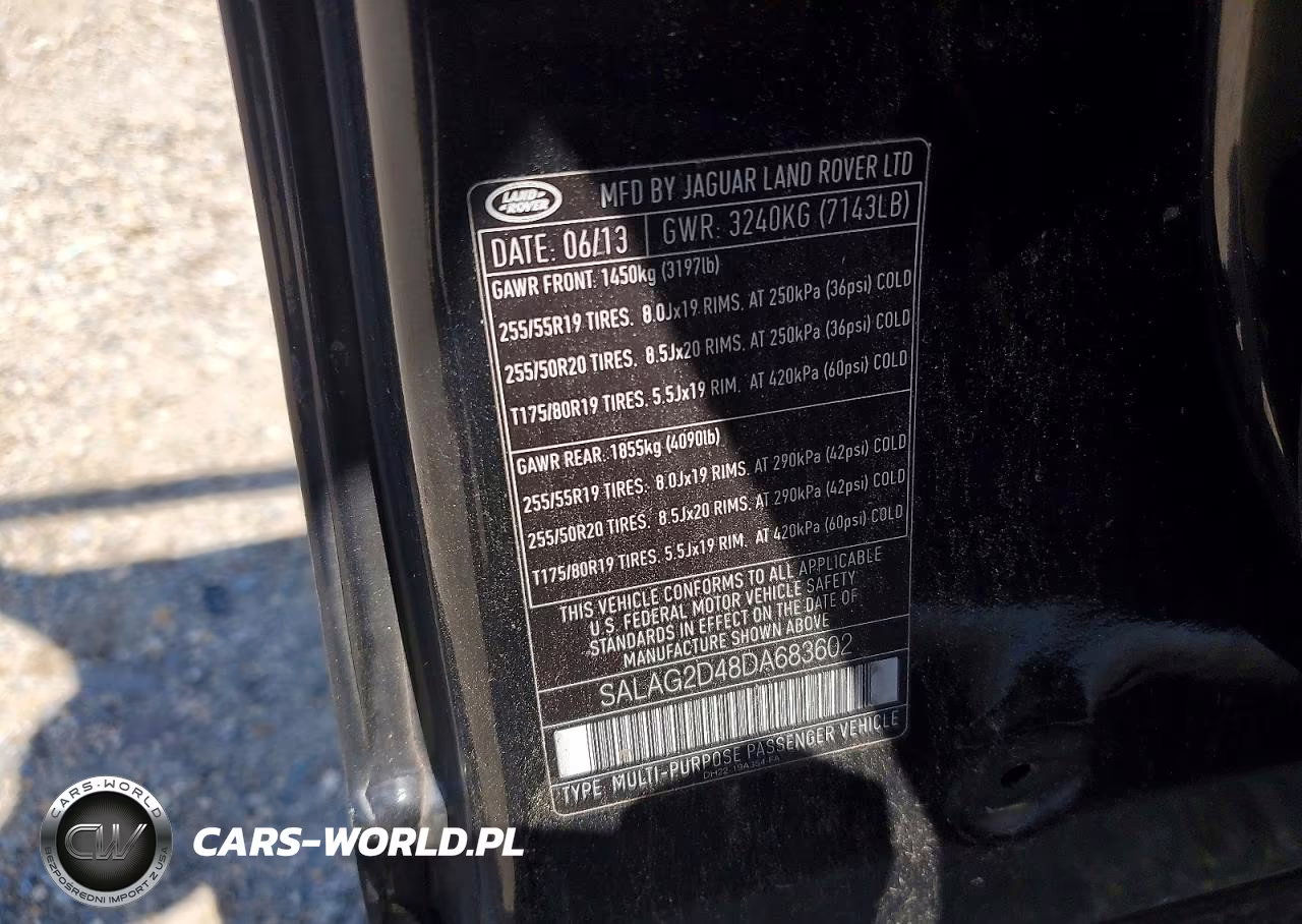 2013 Land Rover Lr4 Hse VIN:SALAG2D48DA683602 - 13
