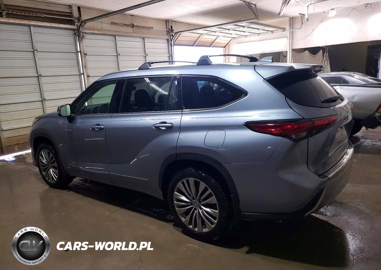 2021 Toyota Highlander Hybrid Platinum VIN:5TDEBRCH5MS037585 - 2
