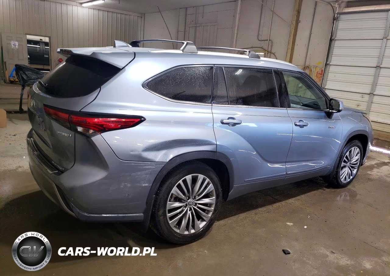 2021 Toyota Highlander Hybrid Platinum VIN:5TDEBRCH5MS037585 - 3