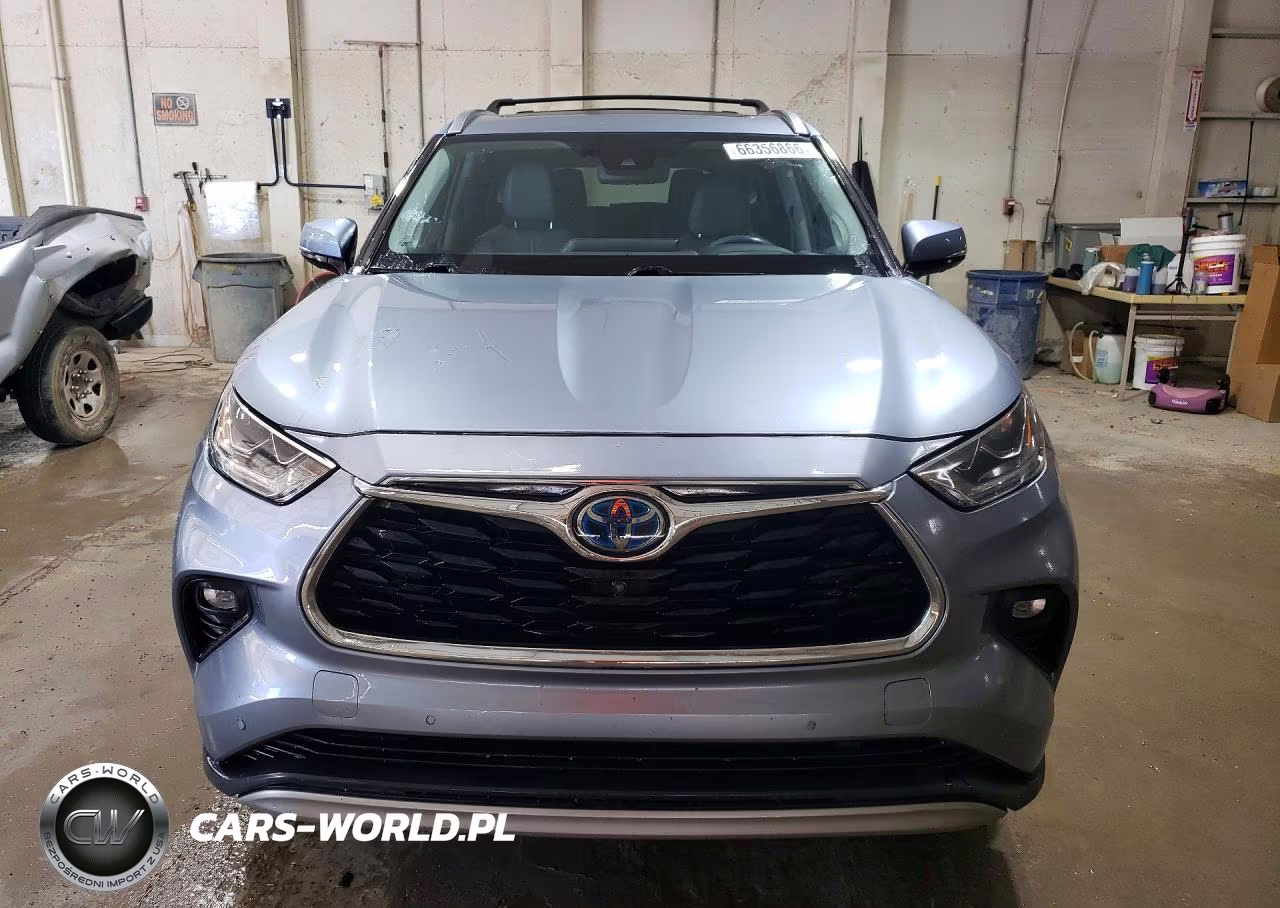 2021 Toyota Highlander Hybrid Platinum VIN:5TDEBRCH5MS037585 - 5
