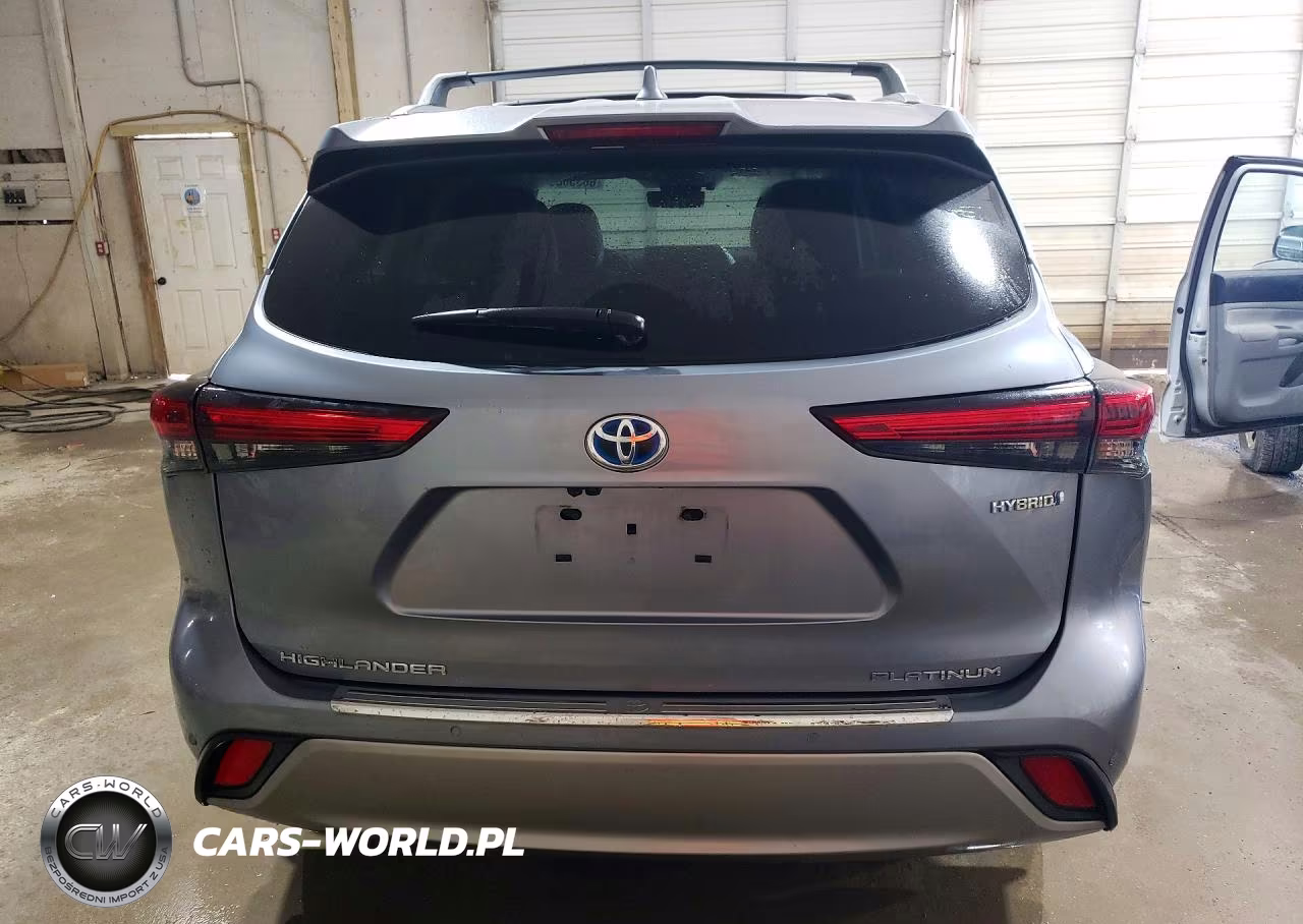 2021 Toyota Highlander Hybrid Platinum VIN:5TDEBRCH5MS037585 - 6