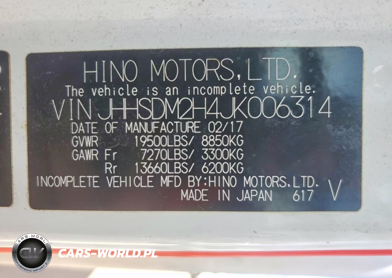 2018 Hino 195 VIN:JHHSDM2H4JK006314 - 13