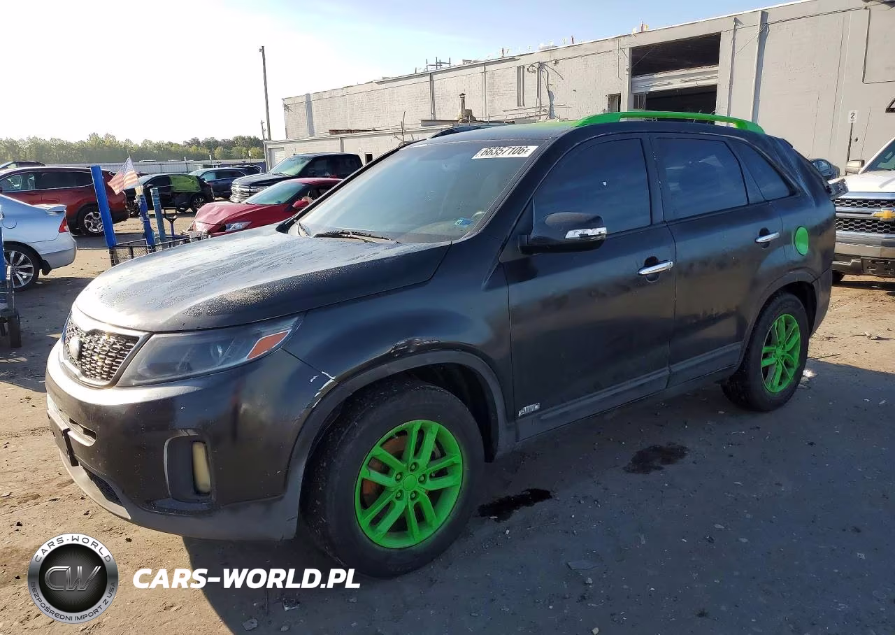 2014 Kia Sorento Lx VIN:5XYKTCA64EG451194 - 1