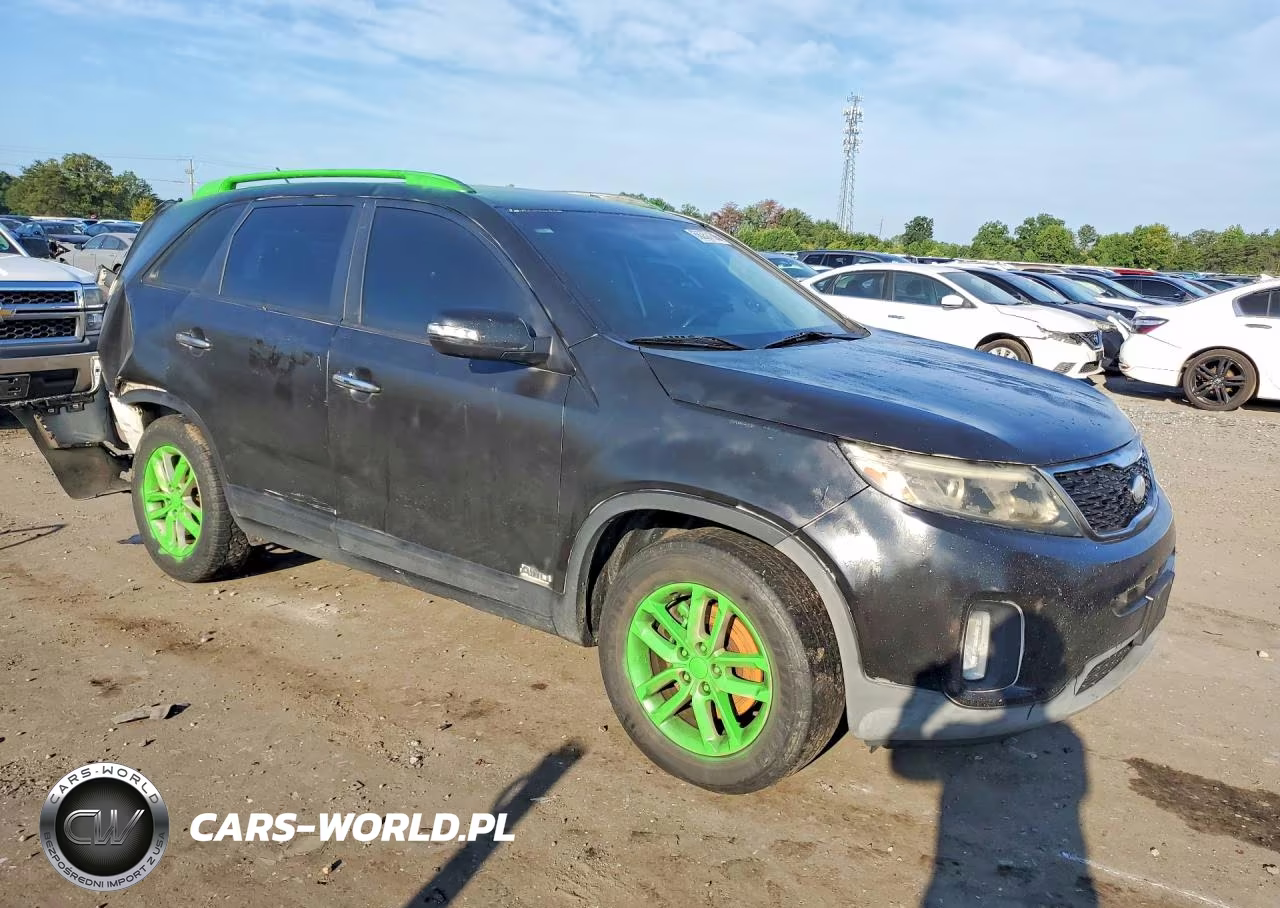 2014 Kia Sorento Lx VIN:5XYKTCA64EG451194 - 4