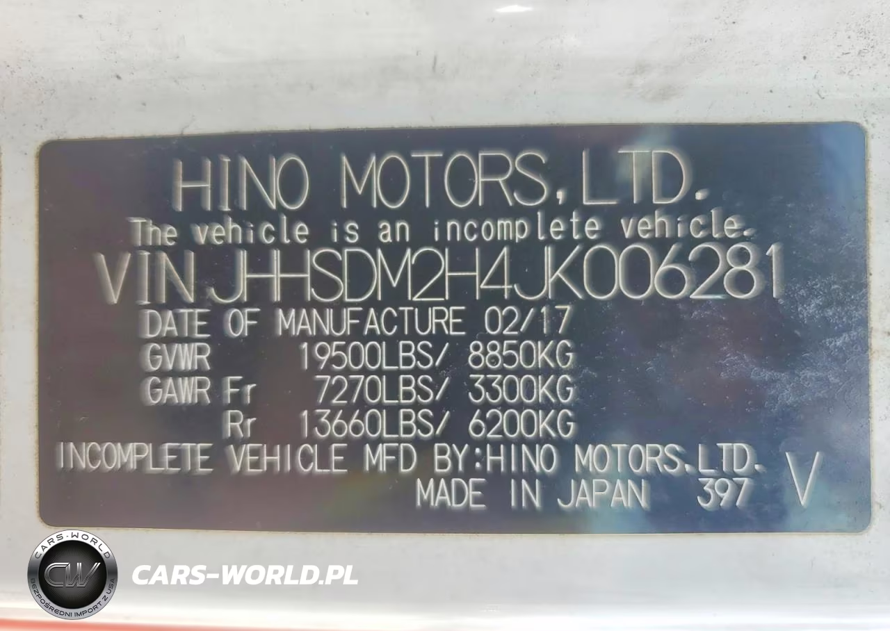 2018 Hino 195 VIN:JHHSDM2H4JK006281 - 13