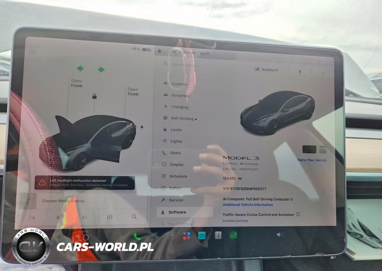 2021 Tesla Model 3 VIN:5YJ3E1EB9MF869377 - 9