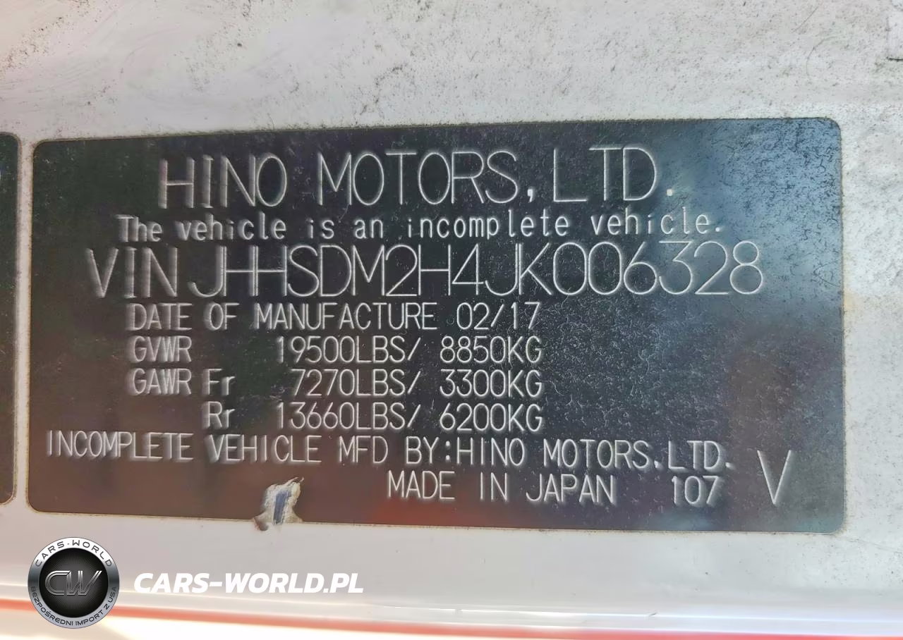 2018 Hino 195 VIN:JHHSDM2H4JK006328 - 13