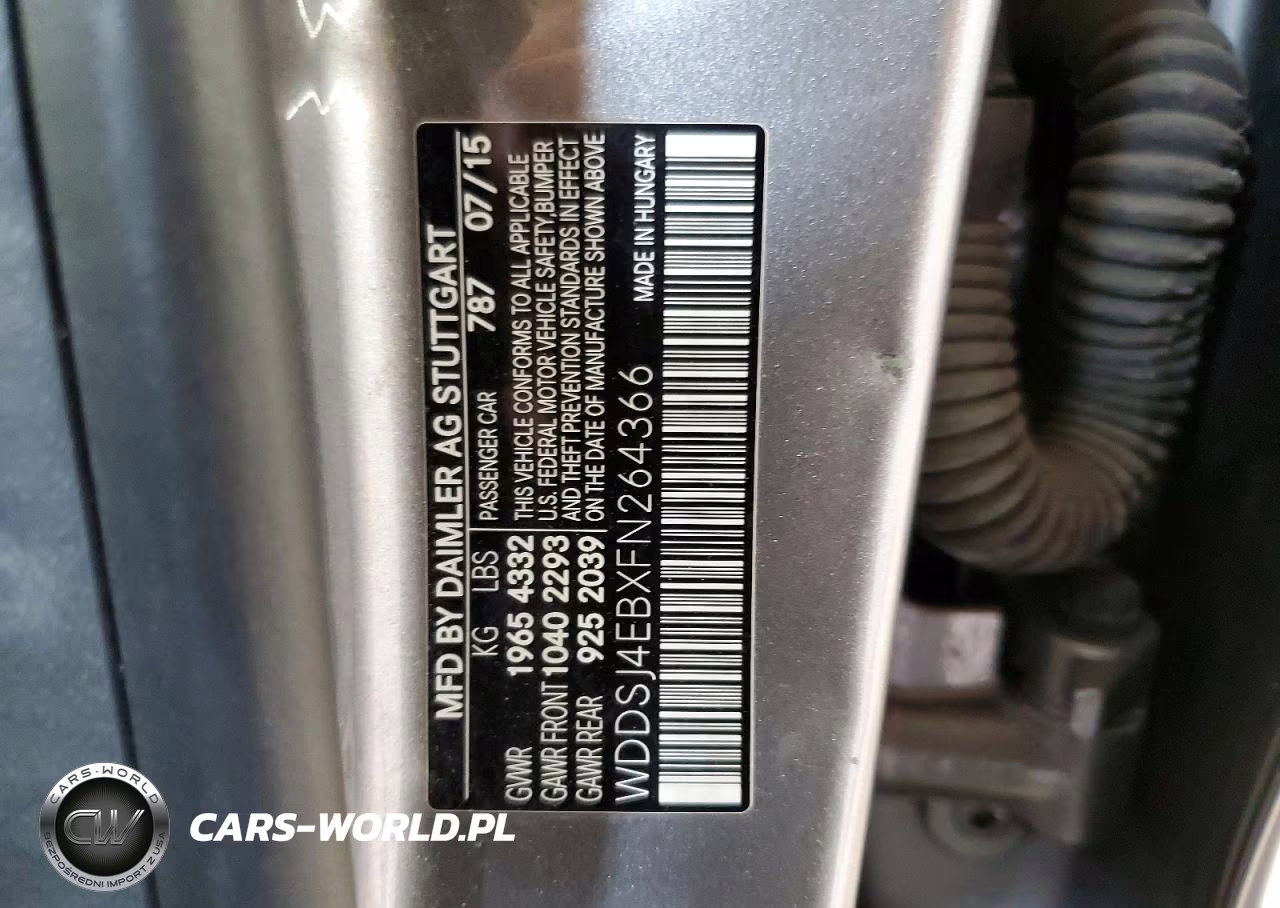 2015 Mercedes-Benz Cla 250 VIN:WDDSJ4EBXFN264366 - 12