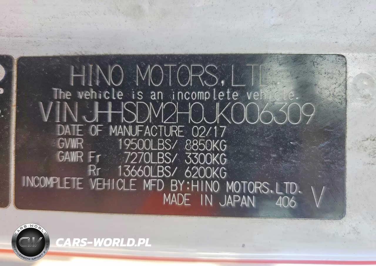 2018 Hino 195 VIN:JHHSDM2H0JK006309 - 14