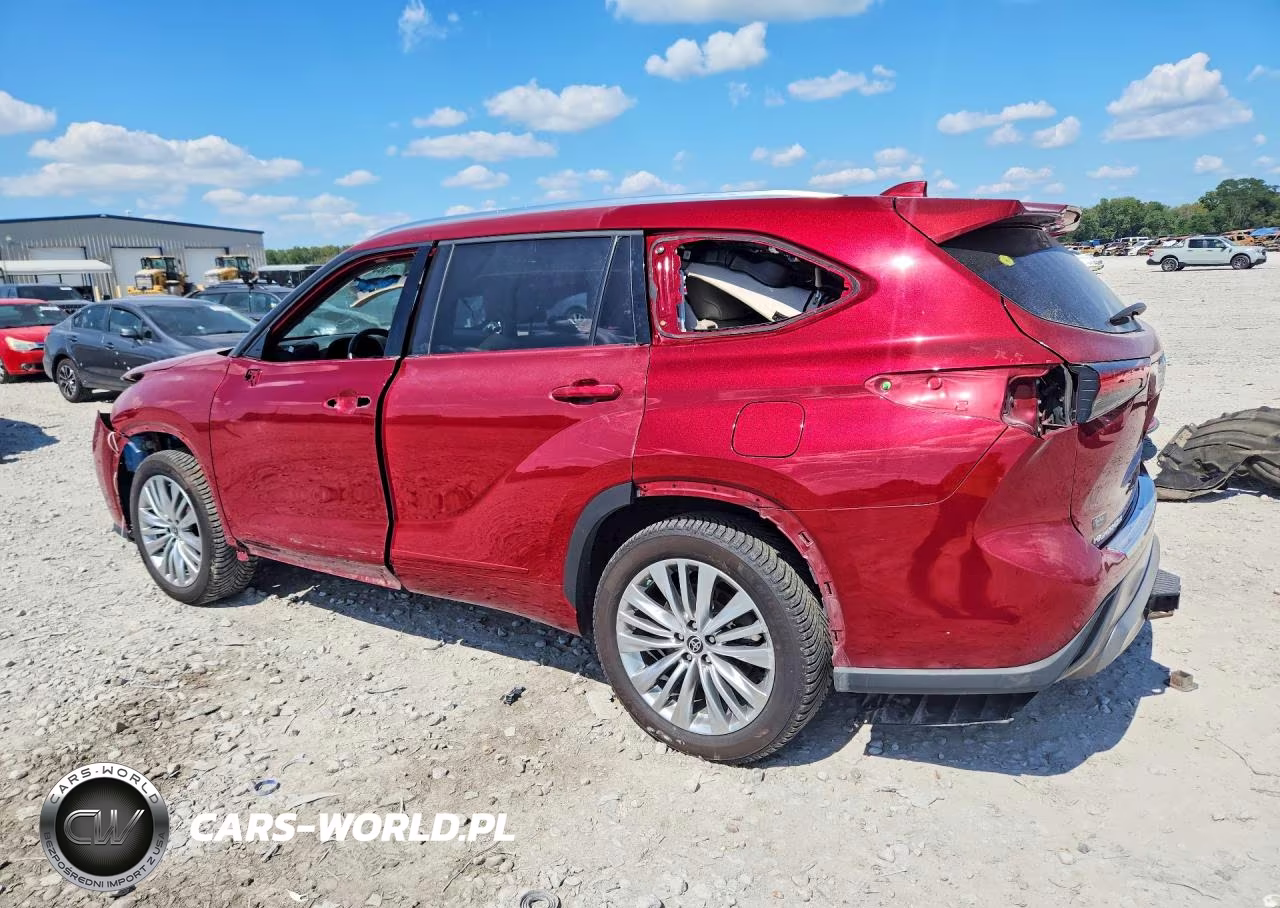 2023 Toyota Highlander Hybrid Platinum VIN:5TDEBRCH9PS127536 - 2