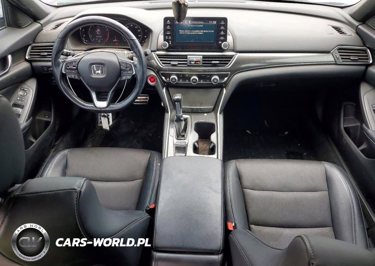 2018 Honda Accord Sport VIN:1HGCV1F38JA020497 - 8